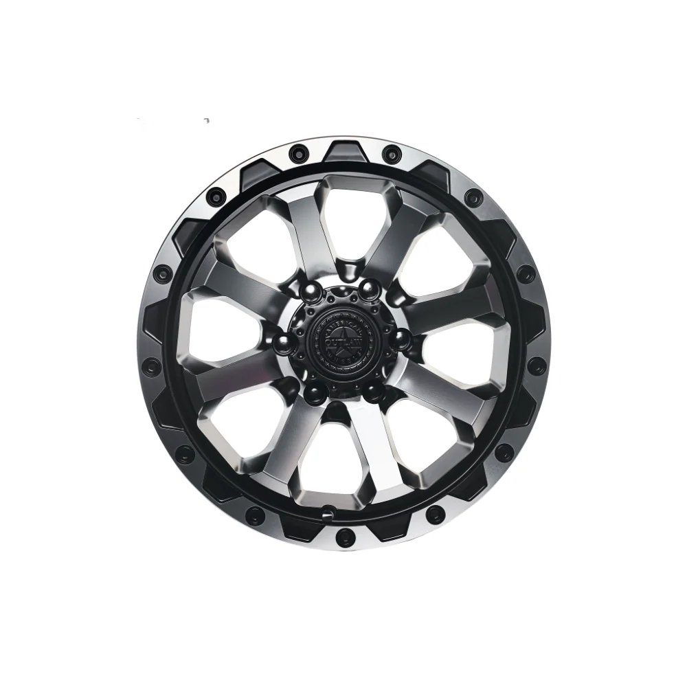 AMERICAN OUTLAW CAPONE SATIN BLACK/MACHINED FACE - Image 2