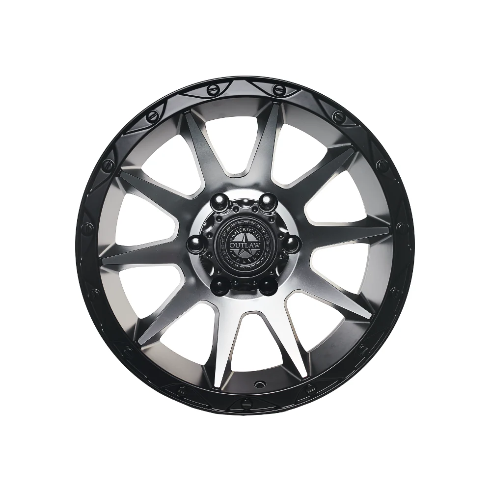 AMERICAN OUTLAW CORD SATIN BLACK/MACHINED FACE - Image 2