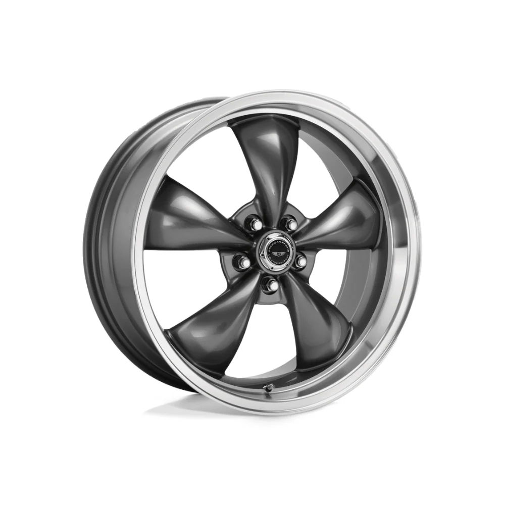 AMERICAN RACING AR105 TORQ THRUST M Anthracite Machined Lip