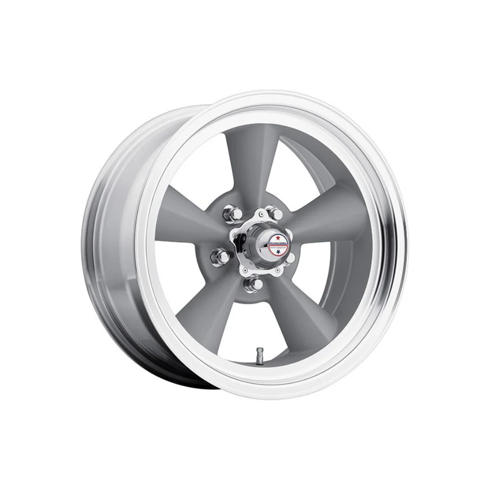 AMERICAN RACING VN309 TT O VINTAGE SILVER MACHINED LIP