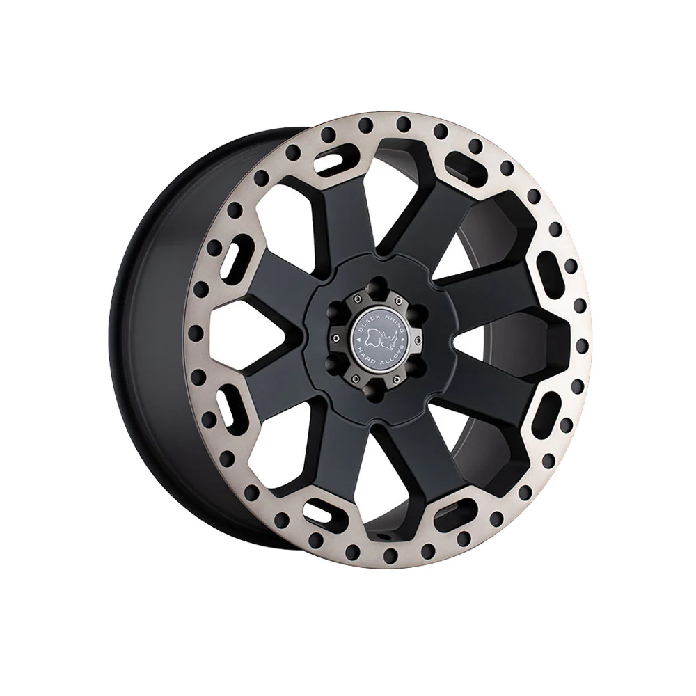 BLACK RHINO WARLORD MATTE BLACK MACHINED DARK TINT