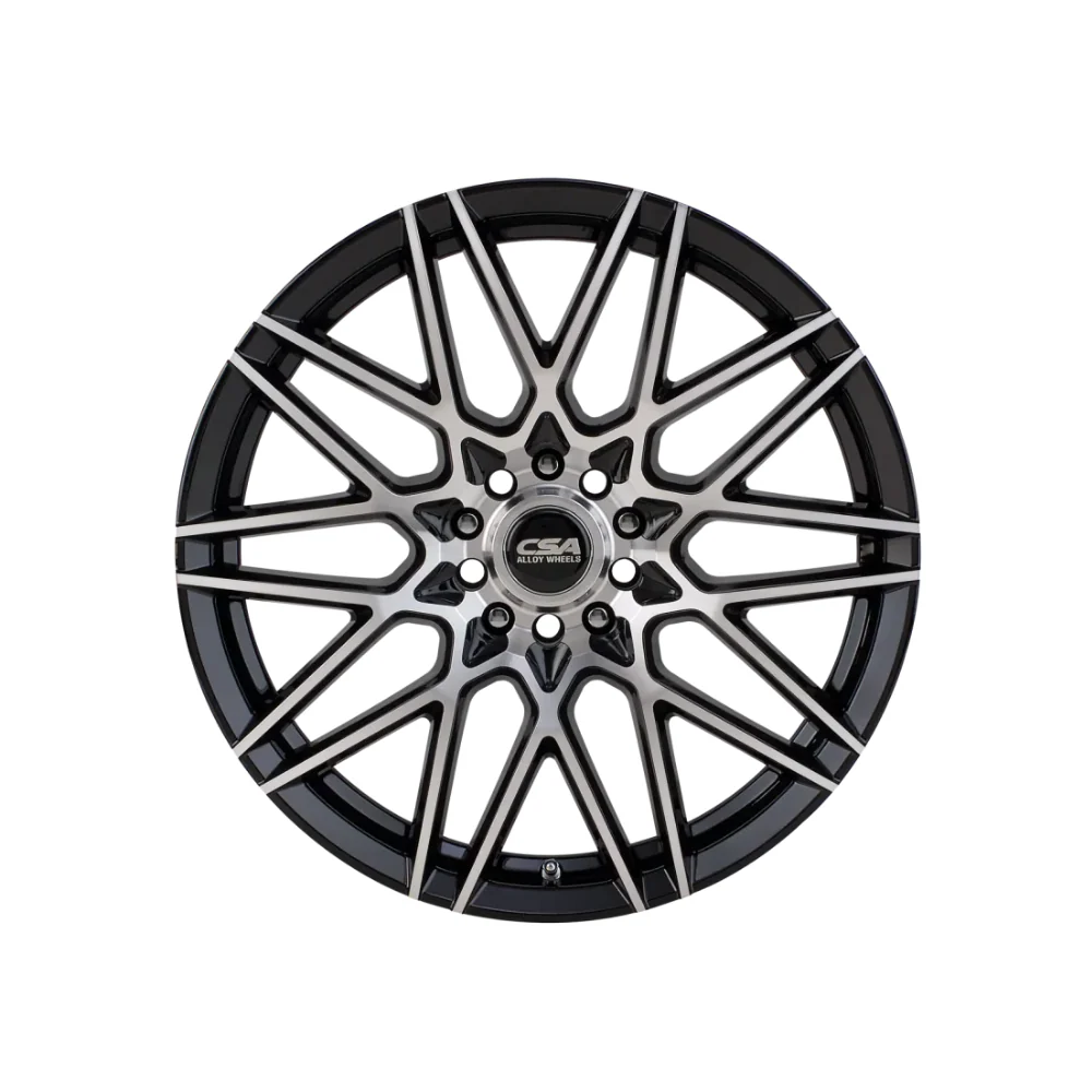 CSA WHEELS Hotwire GLOSS BLACK/MACHINED FACE - Image 2