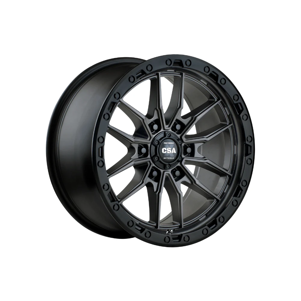 CSA WHEELS RAZOR Satin Graphite Black Lip