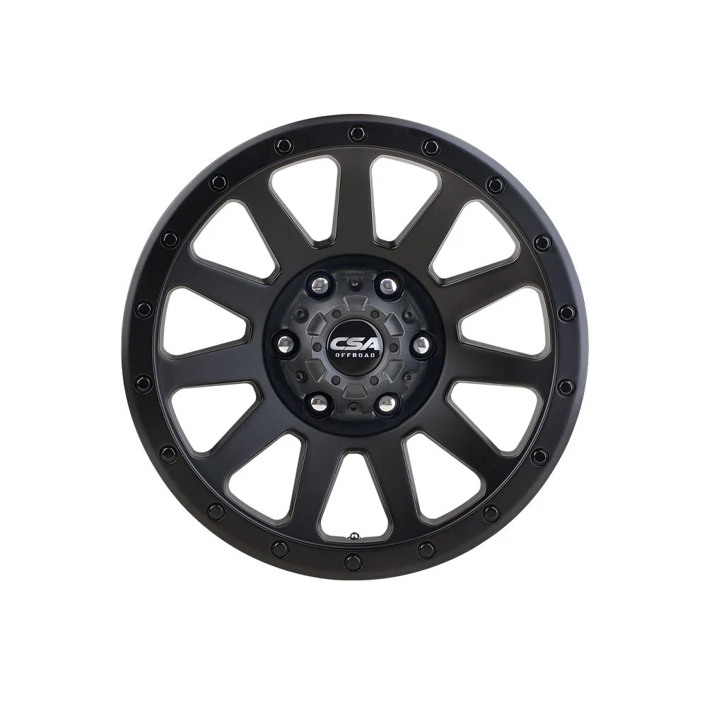 CSA WHEELS RIDGELINE LARGE CAP SATIN BLACK - Image 2