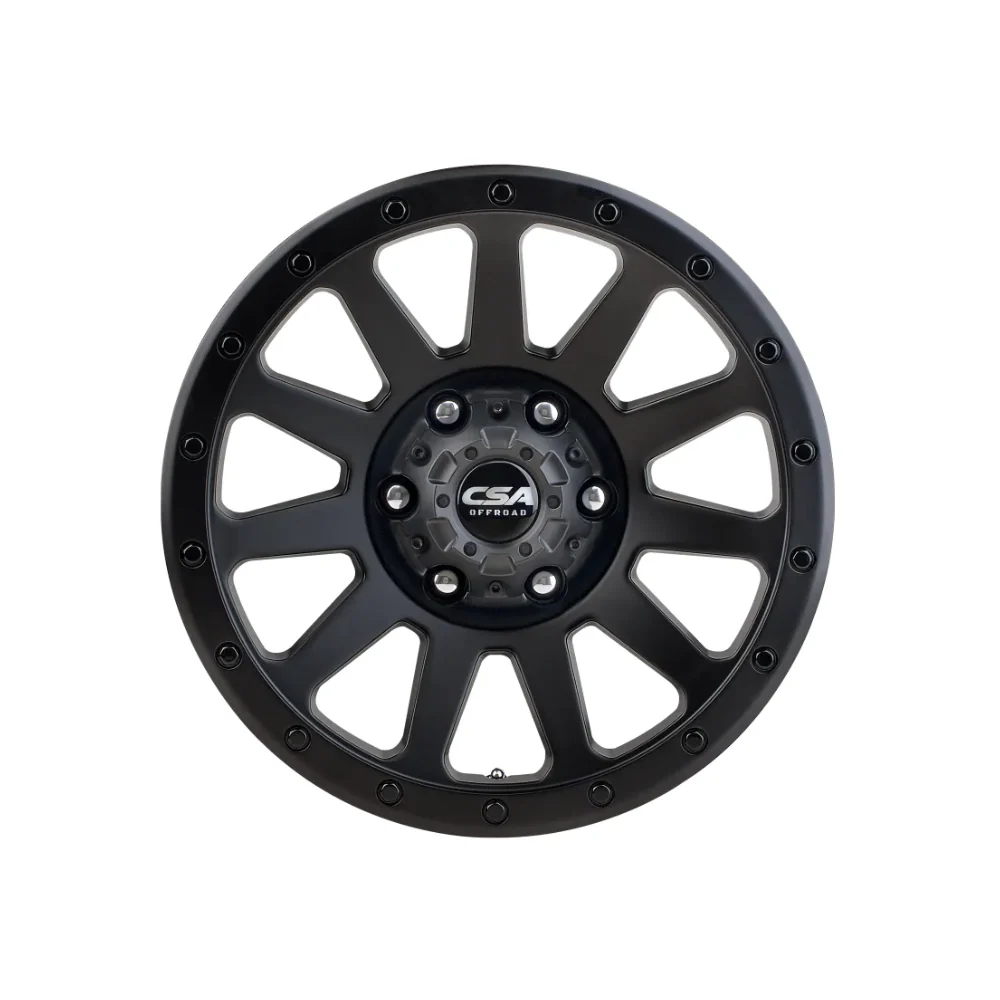 CSA WHEELS RIDGELINE TRAILER CARAVAN SATIN BLACK - Image 2