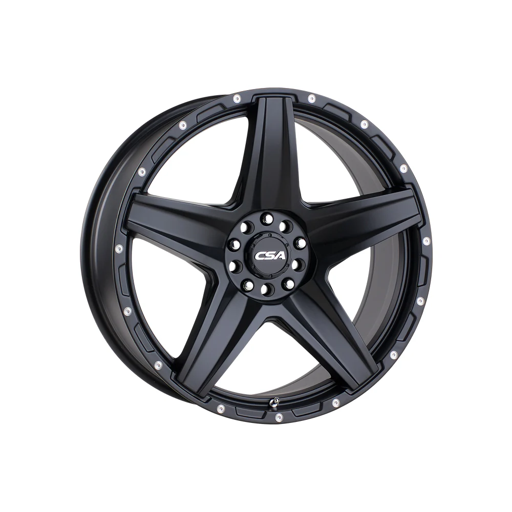 CSA WHEELS Stealth Small Cap SATIN BLACK