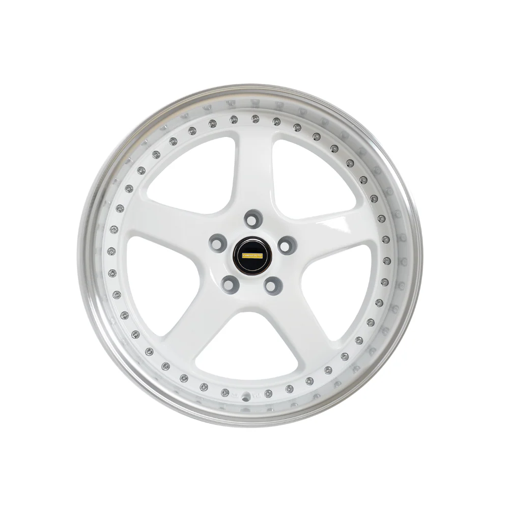 FORGEAUTO FA-5 WHITE/MACHINED LIP - Image 2