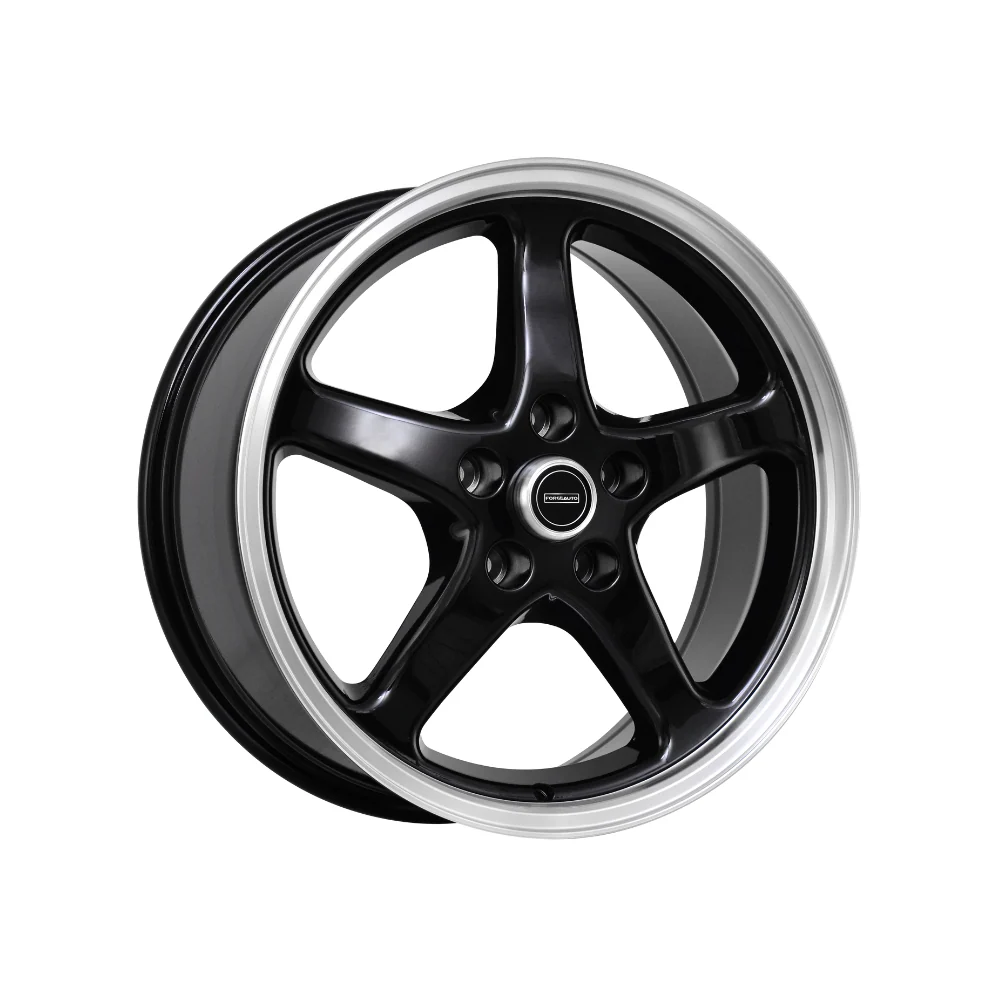 FORGEAUTO WS-5 BLACK MACHINED LIP