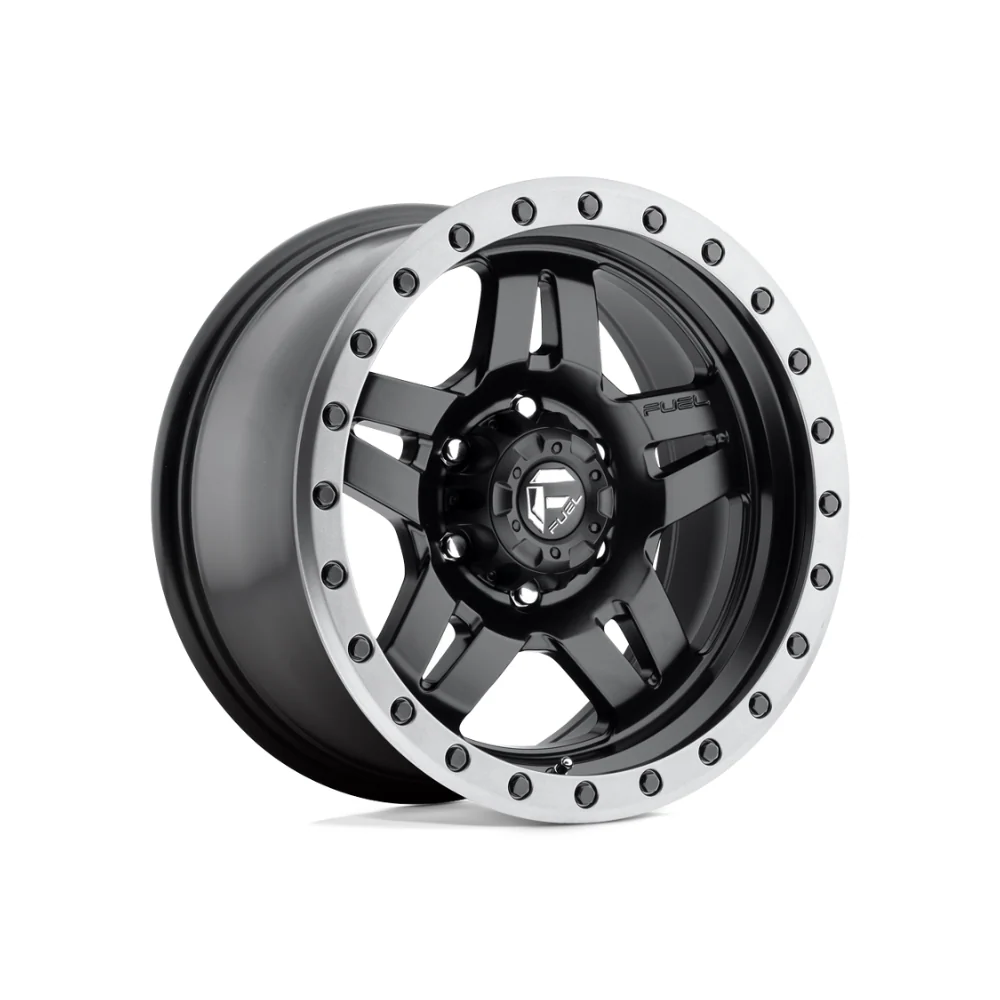 FUEL 1PC D557 ANZA MATTE BLACK GUN METAL RING