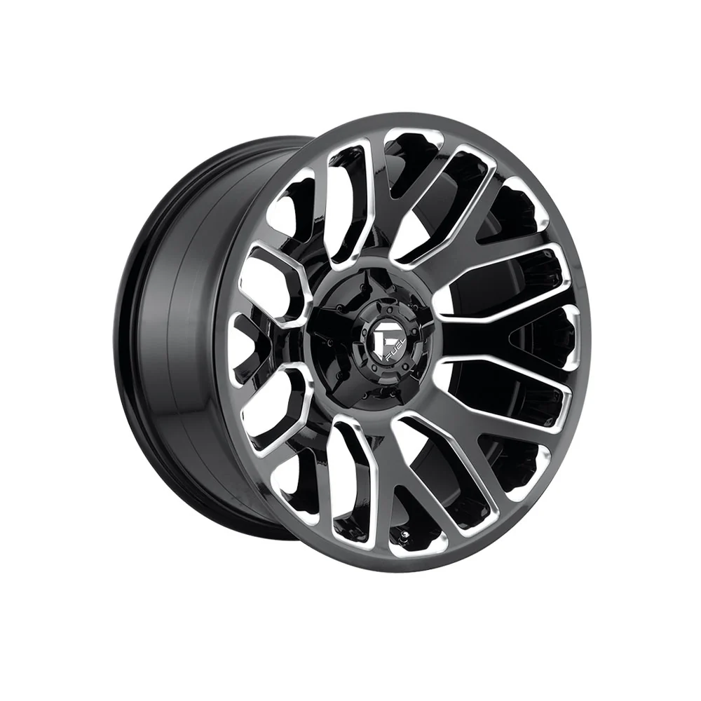 FUEL 1PC D623 WARRIOR GLOSS BLACK MILLED
