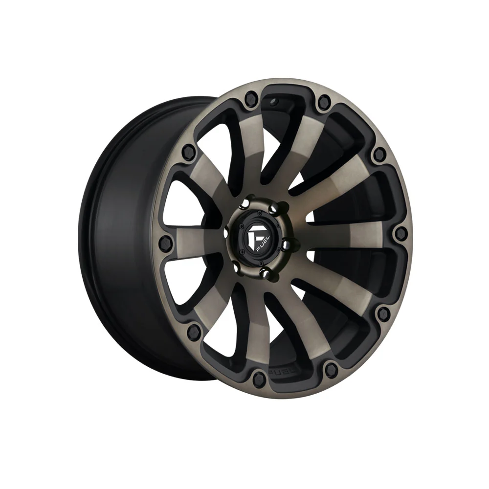 FUEL 1PC D636 DIESEL MATTE BLACK DOUBLE DARK TINT