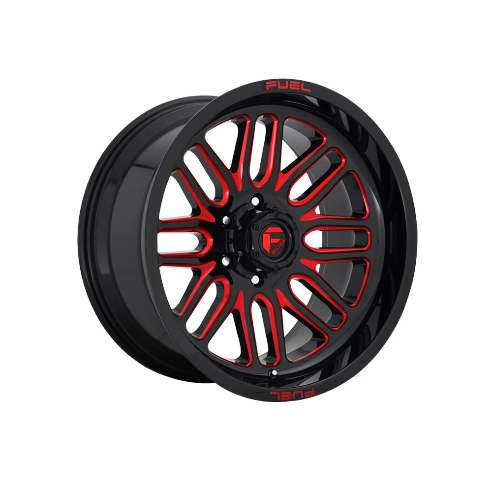 FUEL 1PC D663 IGNITE GLOSS BLACK RED TINTED CLEAR