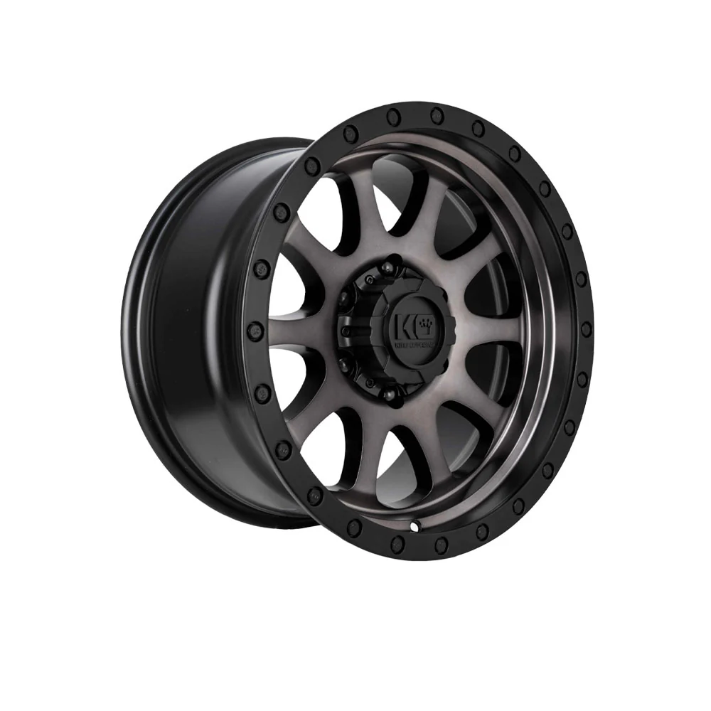 KING OFFROAD HURRICANE SATIN BLACK DARK TINT