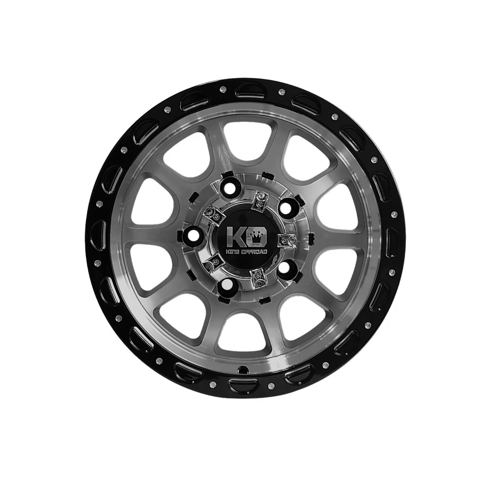 KING OFFROAD RAZOR GLOSS BLACK/MACHINED FACE - Image 2
