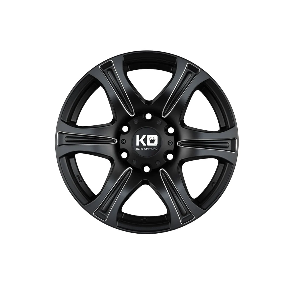 KING OFFROAD REBEL PIPED SATIN BLACK - Image 2