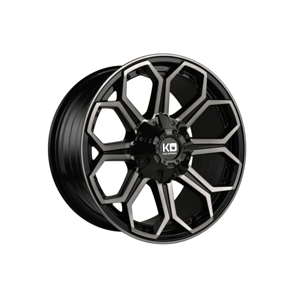 KING OFFROAD REPLAY GLOSS BLACK-DARK TINT FACE