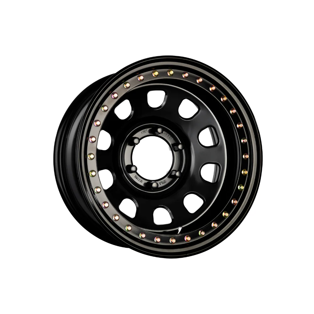 KING WHEELS BEADLOCK D-HOLE BLACK