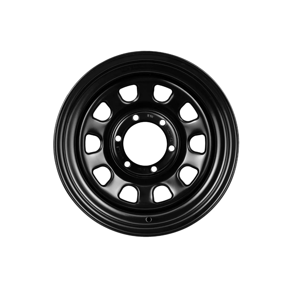 KING WHEELS D-HOLE BLACK - Image 2