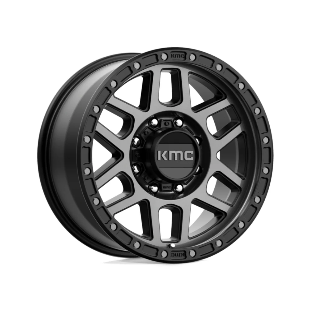 KMC KM544 MESA Satin Black With Gray Tint