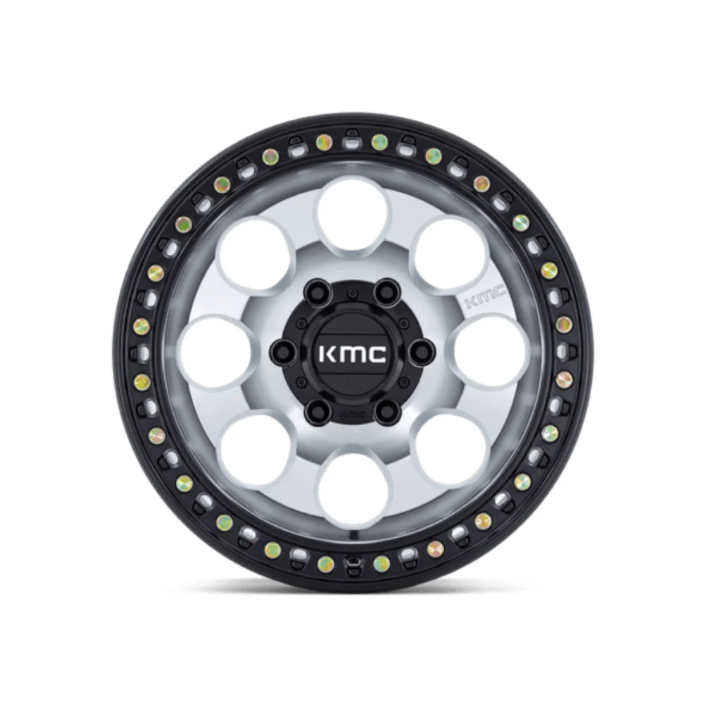 KMC KM550 RIOT SBL MACHINED WITH SATIN BLACK LIP - Image 2