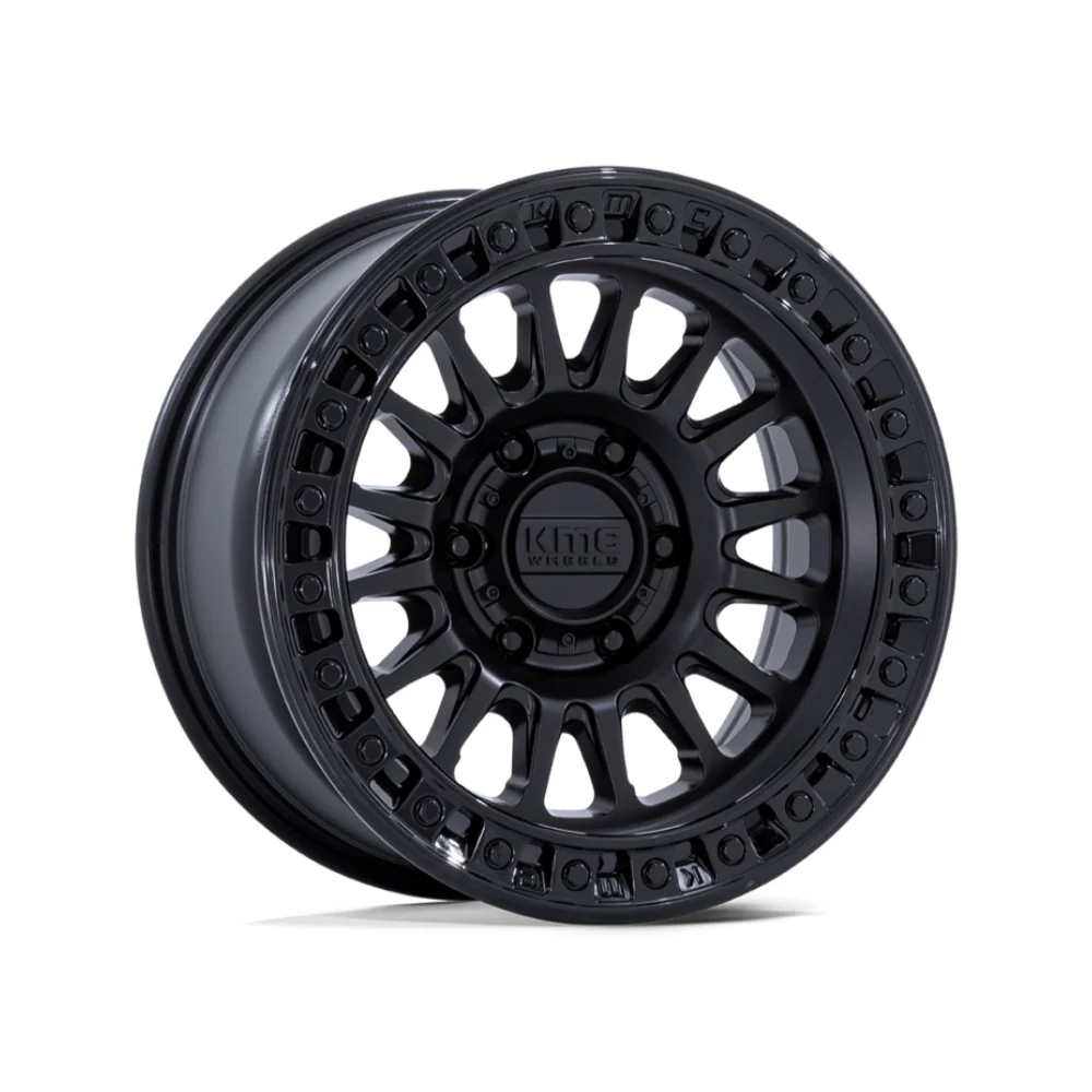 KMC KM552 IMS MATTE BLACK GLOSS BLACK LIP