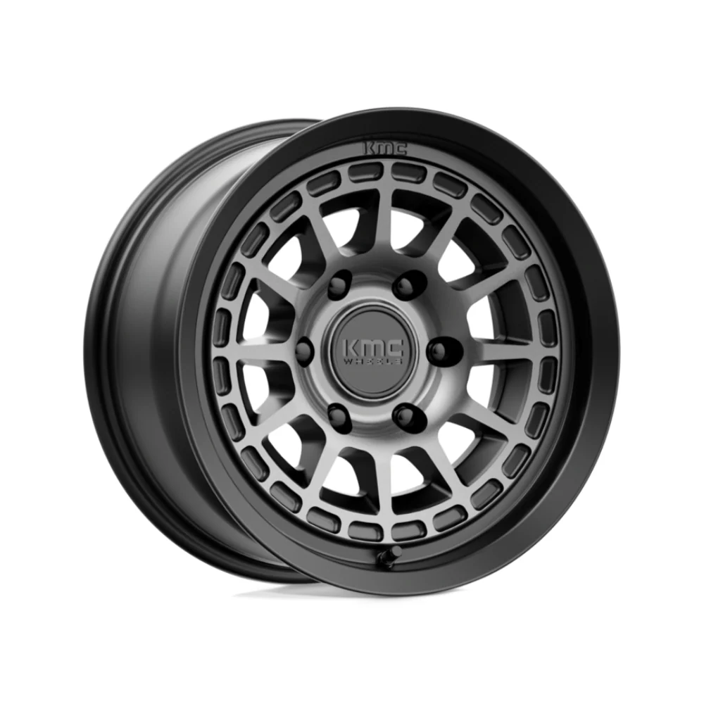KMC KM719 CANYON Satin Black With Gray Tint
