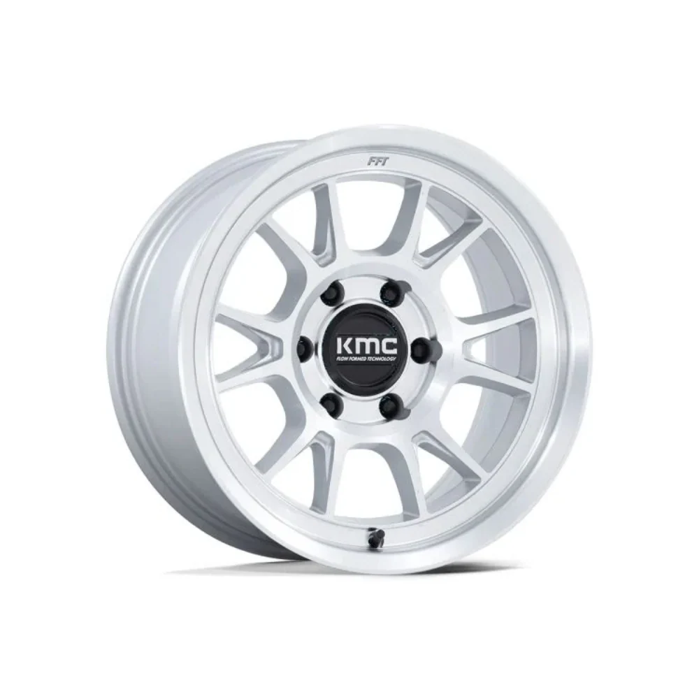 KMC RANGE GLOSS SILVER MACHINED