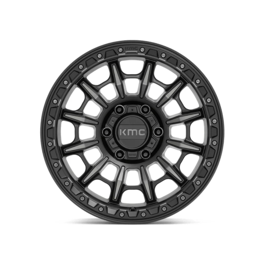 KMC XD SERIES KM547 CARNAGE Satin Black With Gray Tint - Image 2