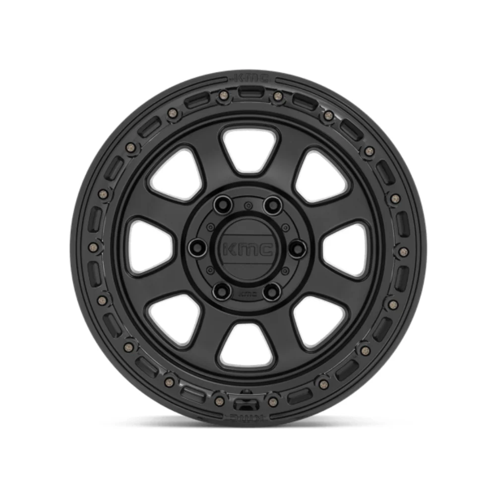 KMC XD SERIES KM548 CHASE Satin Black With Gloss Black Lip - Image 2