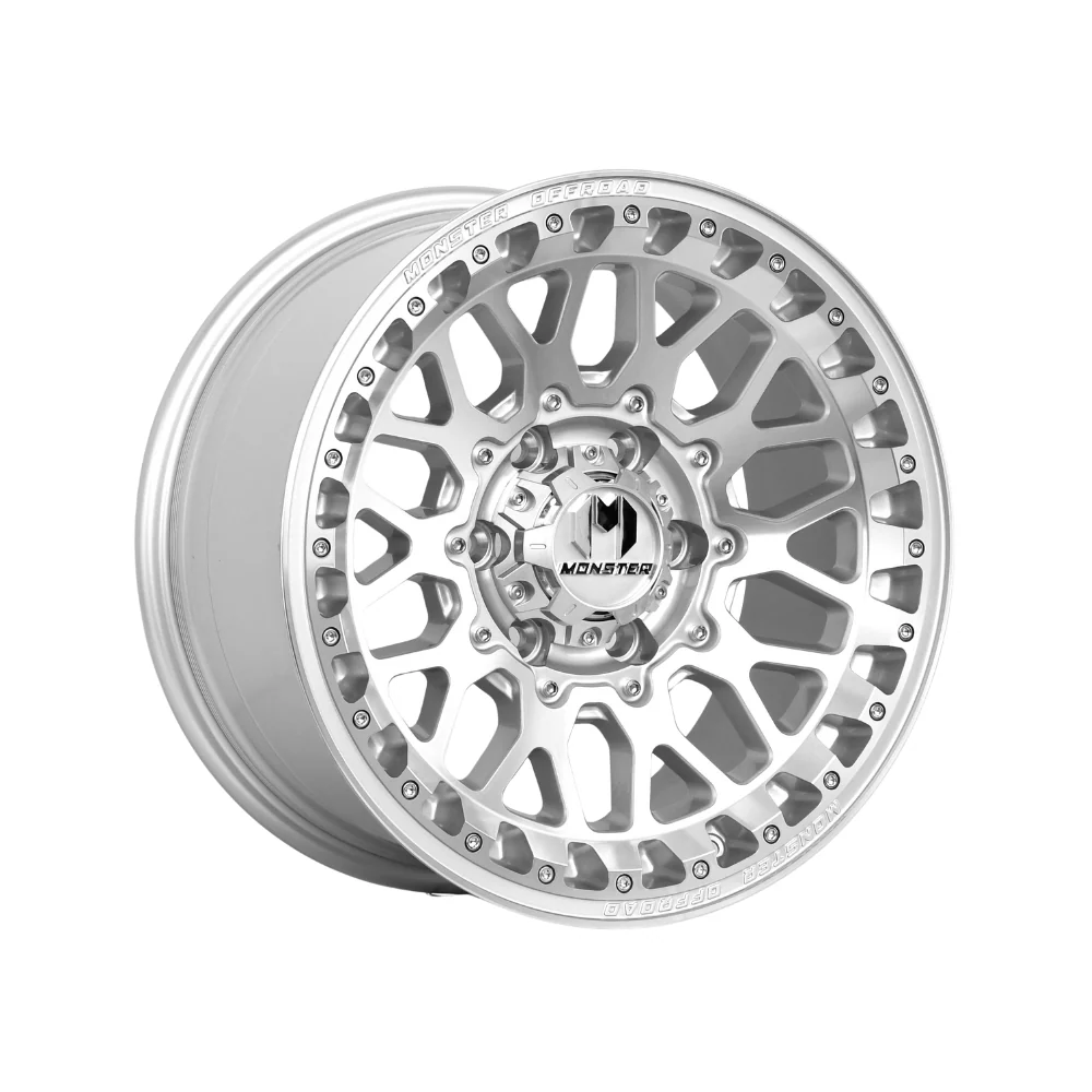 MONSTER DELTA SILVER MACHINED