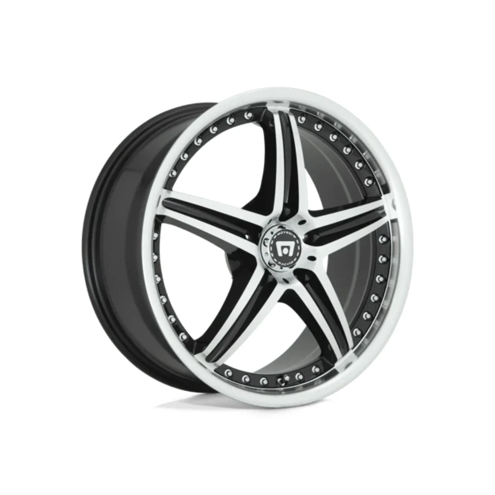 MOTEGI MR107 Gloss Black Machined