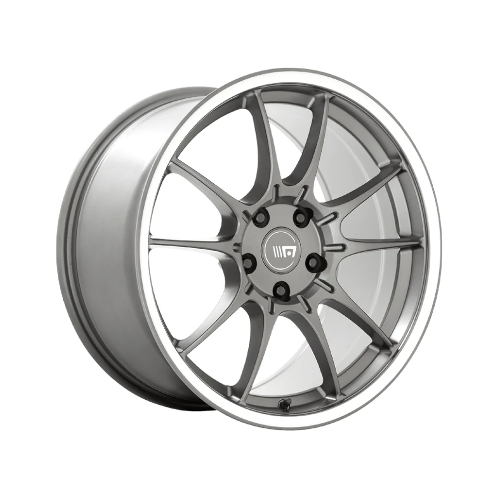 MOTEGI MR152 GUNMETAL WITH MATTE BLACK RING