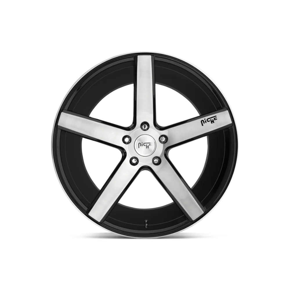 NICHE 1PC M124 MILAN GLOSS BLACK BRUSHED - Image 2