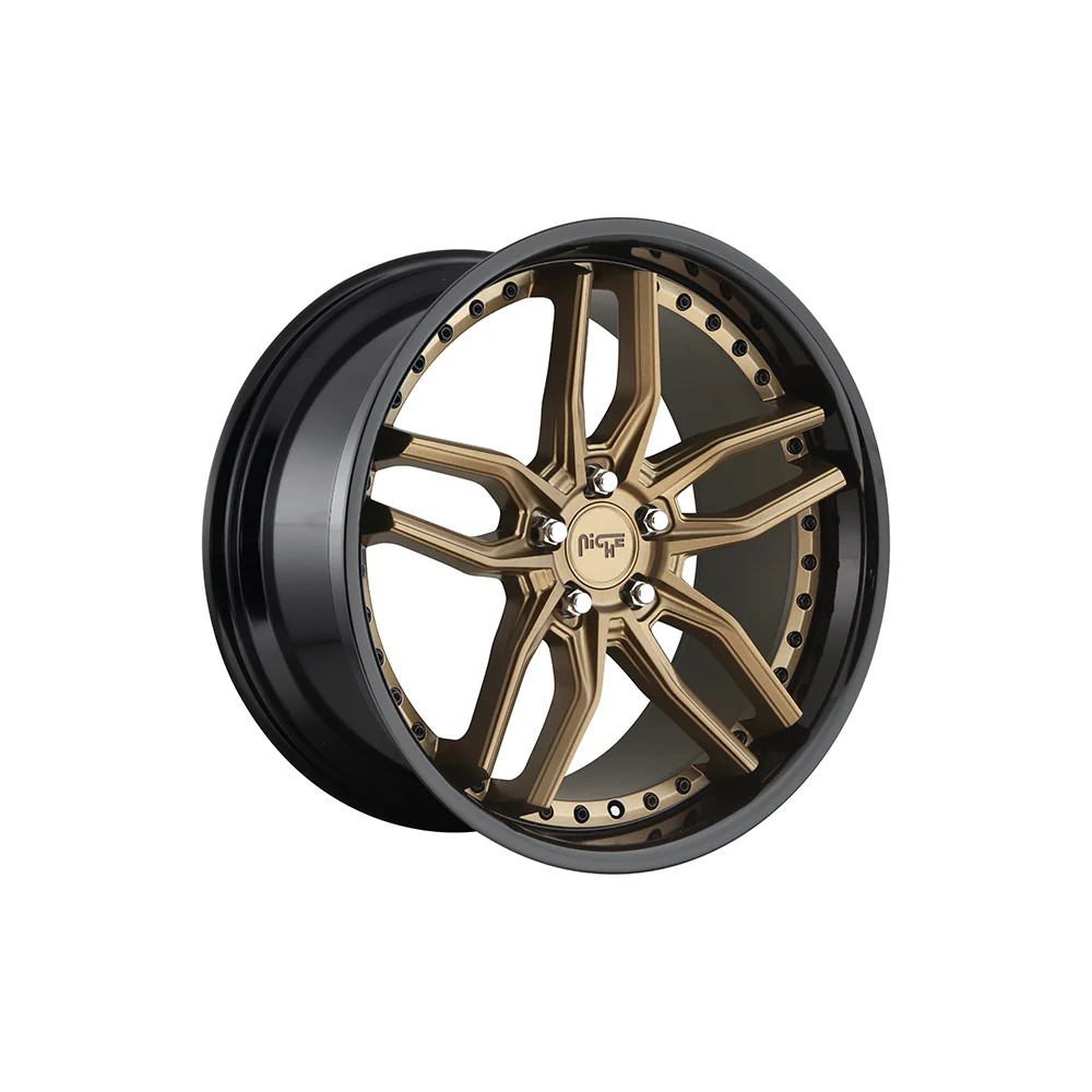 NICHE 1PC M195 METHOS MATTE BRONZE BLACK BEAD RING