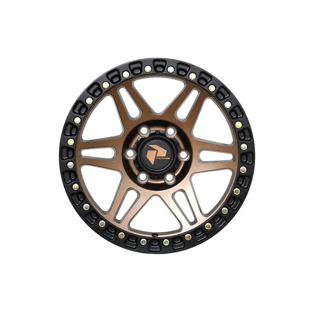 PDW WHEELS BEAST BRONZE CENTRE BLACK LIP - Image 2