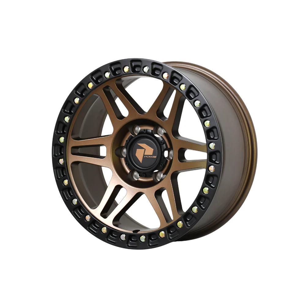 PDW WHEELS BEAST BRONZE CENTRE BLACK LIP - Image 3