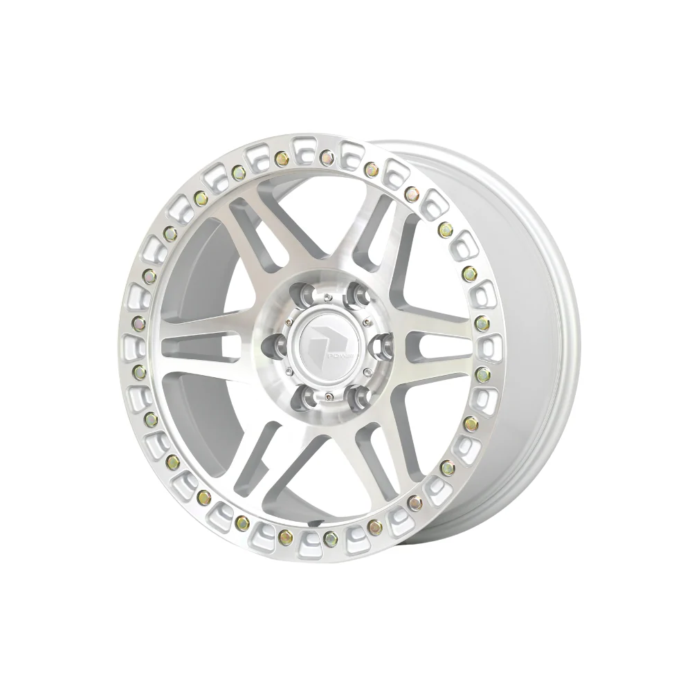 PDW WHEELS BEAST SILVER MACHINED - Image 3