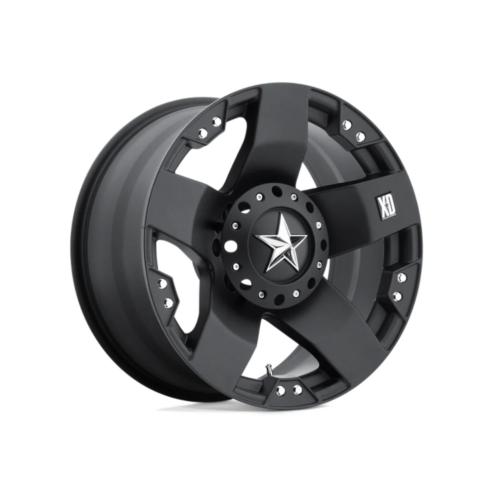 XD SERIES BY KMC WHEELS XD775 ROCKSTAR Matte Black
